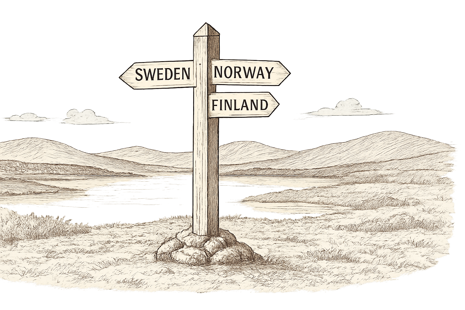 Noorwegen Zweden Finland